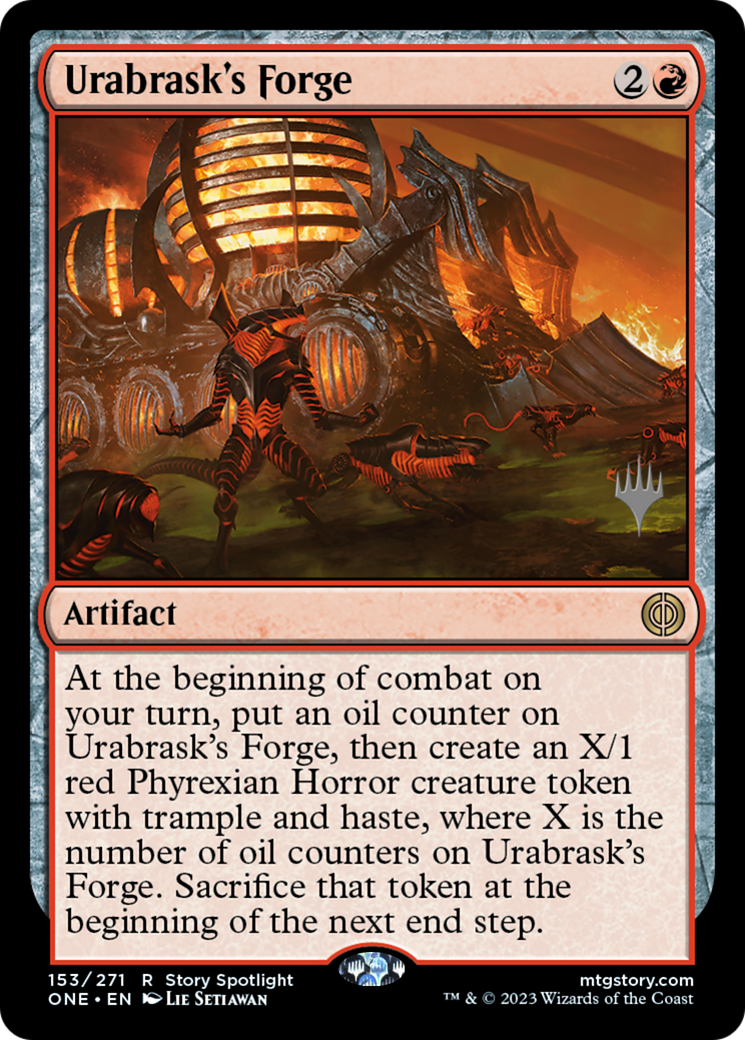 Urabrask's Forge (PPONE-153P) - rare