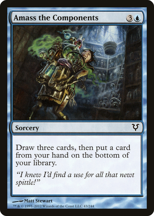 Amass the Components (AVR-043) - common - Foil