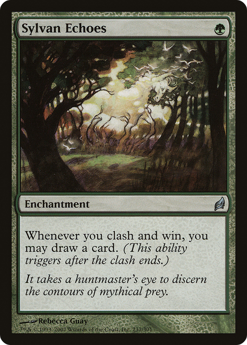 Sylvan Echoes (LRW-237) - uncommon - Foil