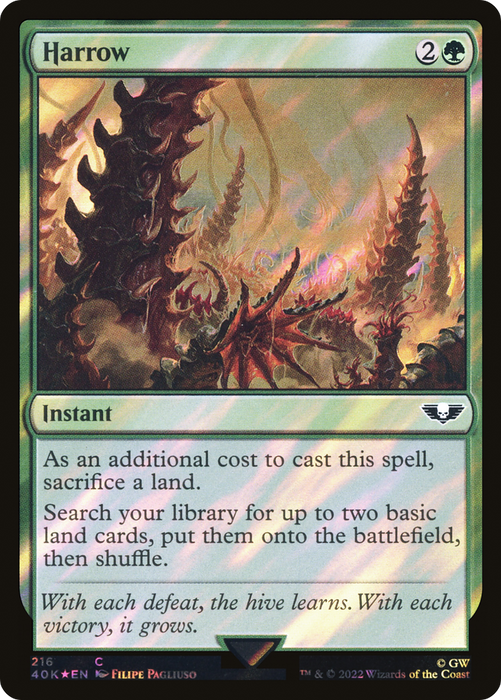 Harrow (40K-216★) - common - Foil