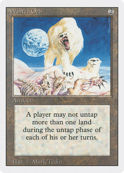 Winter Orb (3ED-280) - rare