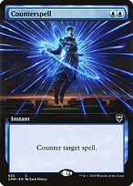 Counterspell (CMR-632) - common: (Extended Art)