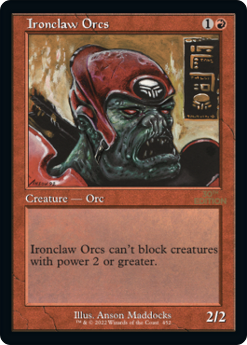 Ironclaw Orcs (30A-452) - common