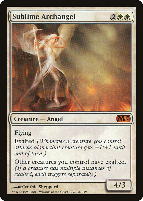 Sublime Archangel (M13-036) - mythic - Foil