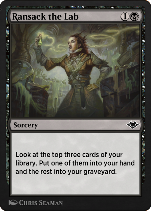 Ransack the Lab (J21-378) - common