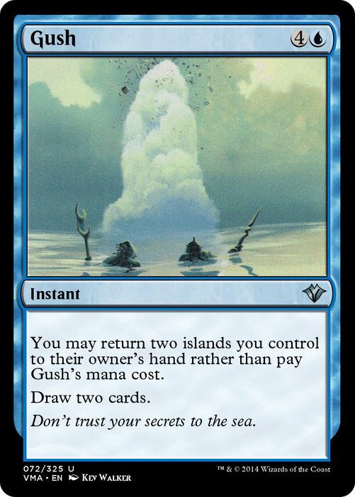 Gush (VMA-072) - uncommon - Foil