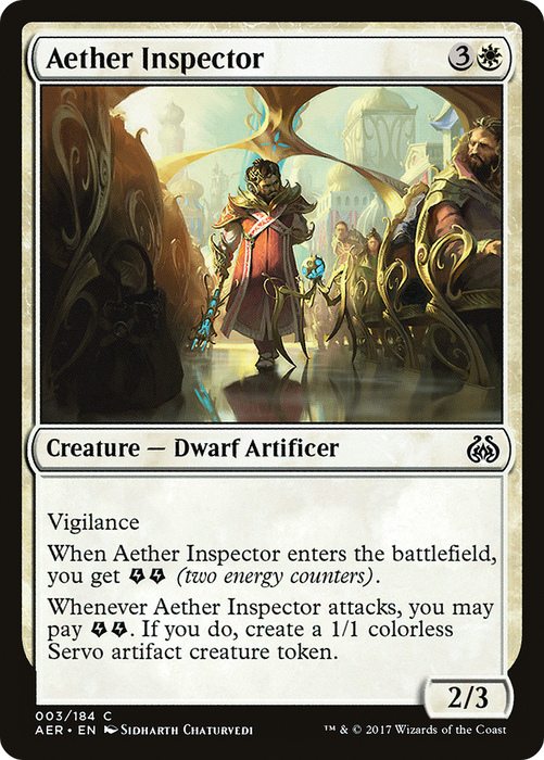 Aether Inspector (AER-003) - common - Foil