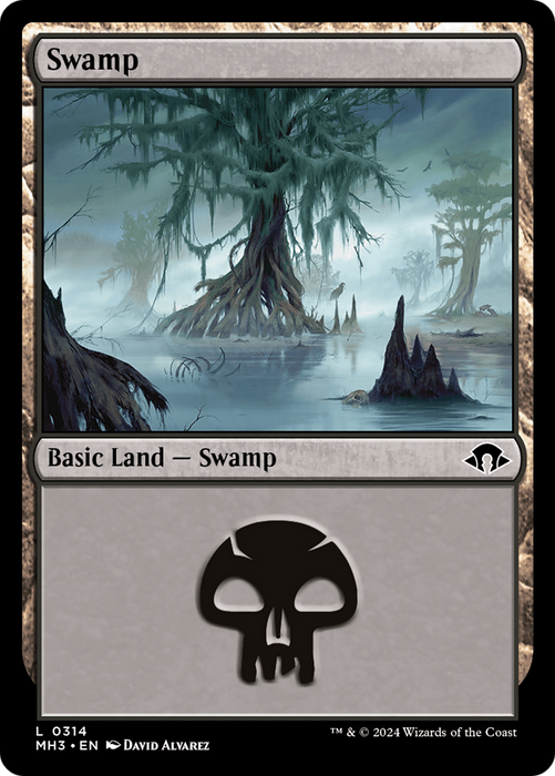 Swamp (MH3-314) - common - Foil