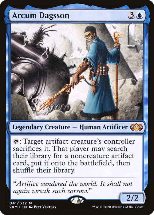 Arcum Dagsson (2XM-041) - mythic - Foil