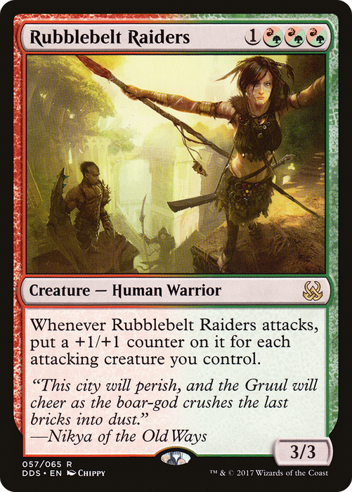 Rubblebelt Raiders (DDS-057) - rare