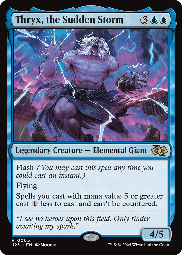 Thryx, the Sudden Storm (J25-065) - rare
