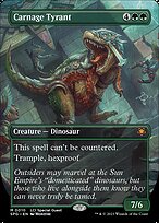 Carnage Tyrant (SPG-010) - mythic (Borderless) - Foil