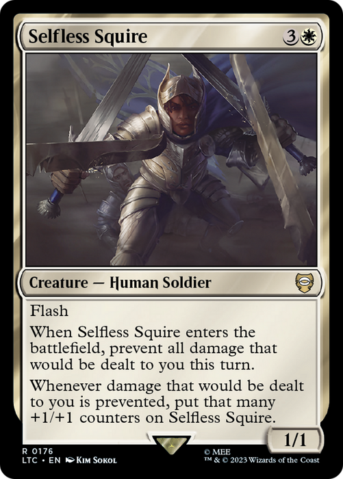 Selfless Squire (LTC-176) - rare