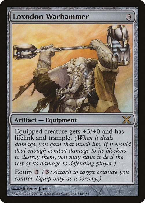 Loxodon Warhammer (10E-332) - rare