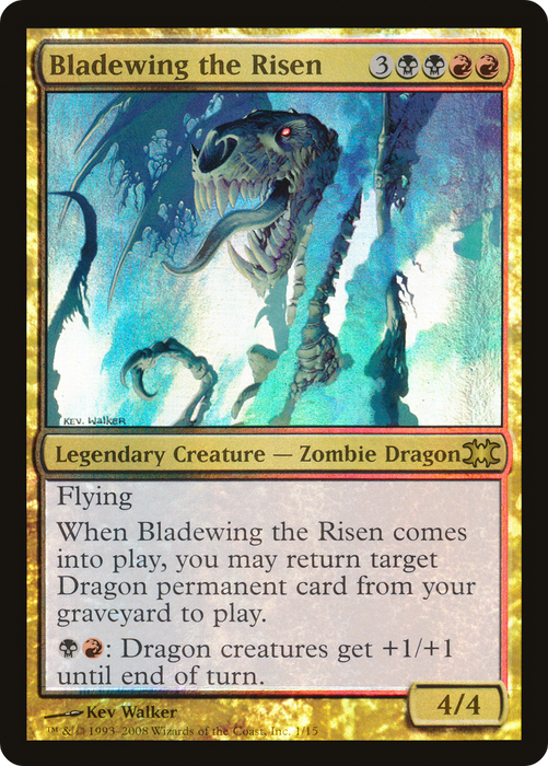 Bladewing the Risen (DRB-001) - rare - Foil