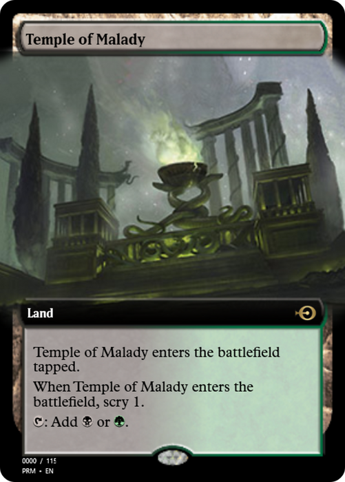 Temple of Malady (PRM-81964) - rare - Foil