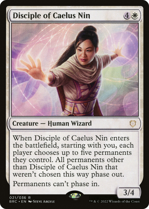 Disciple of Caelus Nin (BRC-021) - rare