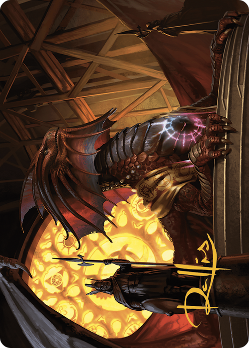 Niv-Mizzet, Guildpact // Niv-Mizzet, Guildpact (AMKM-021) - common (Borderless) - Foil