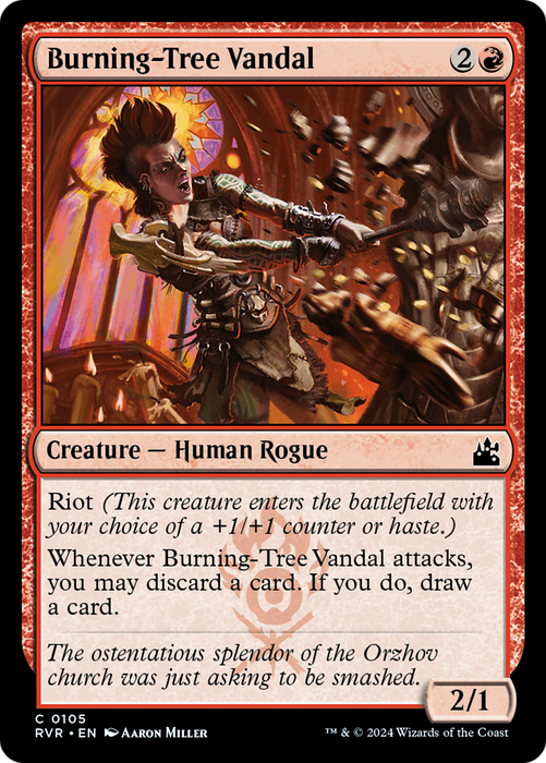 Burning-Tree Vandal (RVR-105) - common - Foil