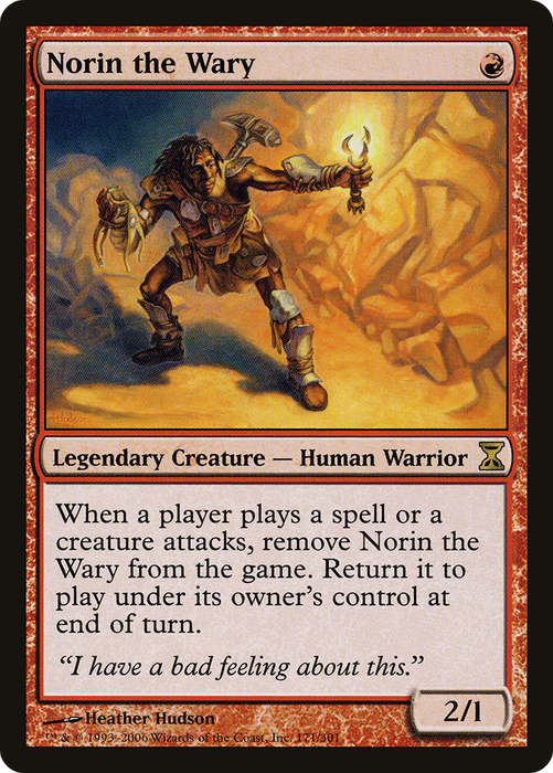 Norin the Wary (TSP-171) - rare