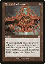 Mask of Intolerance (APC-138) - rare