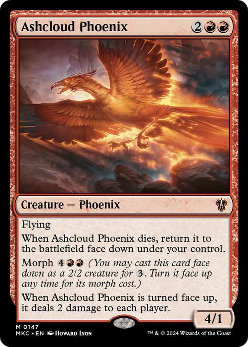 Ashcloud Phoenix (MKC-147) - mythic
