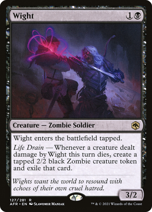 Wight (AFR-127) - rare - Foil