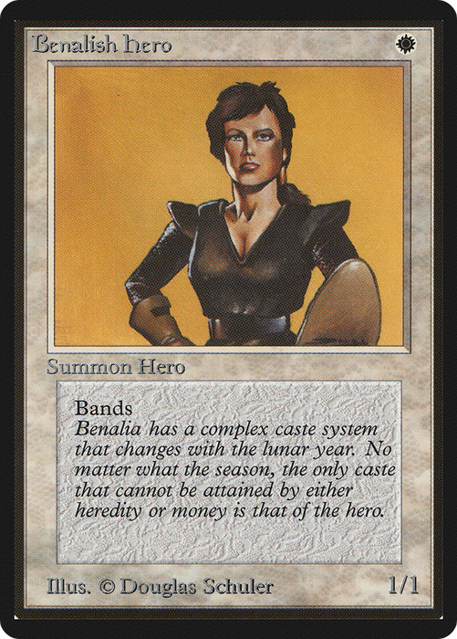 Benalish Hero (LEB-004) - common