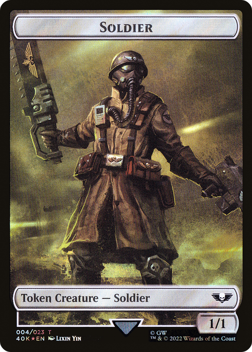 Soldier (T40K-04★) - common - Foil