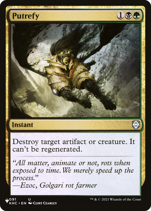 Putrefy (LIST-KHC-91) - uncommon