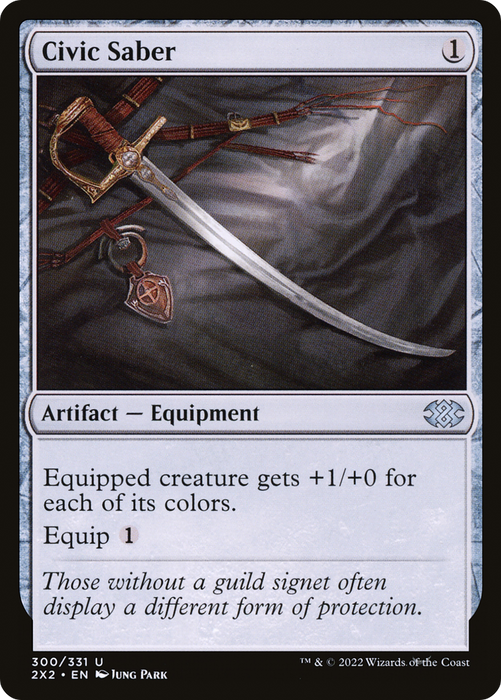 Civic Saber (2X2-300) - uncommon