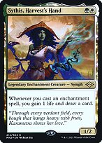 Sythis, Harvest's Hand (PRE-214S) - rare: (enchantment) - Foil