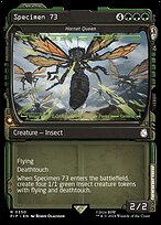 Hornet Queen (PIP-350) - rare / Specimen 73: (Showcase) - Foil