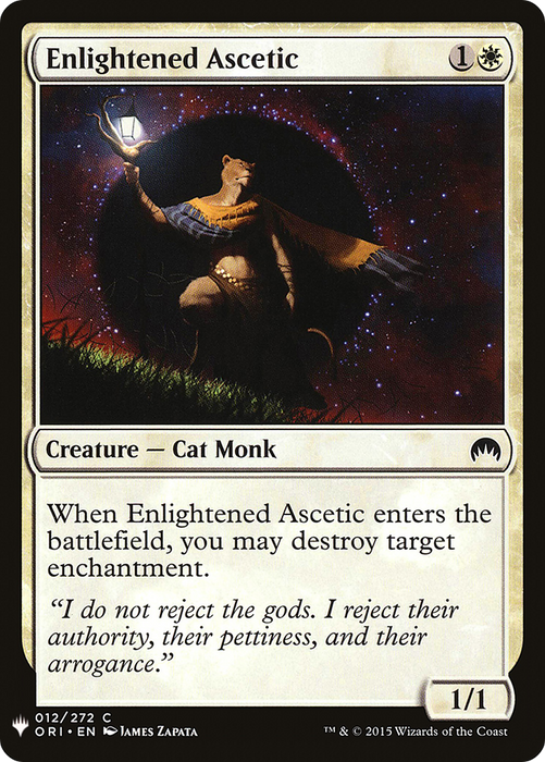 Enlightened Ascetic (LIST-ORI-12) - common