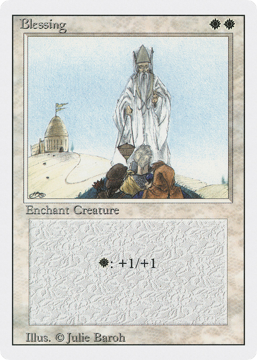 Blessing (3ED-006) - rare