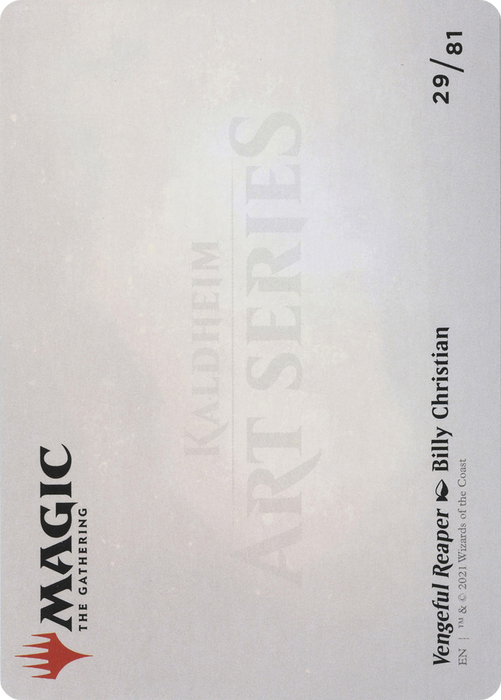 Vengeful Reaper // Vengeful Reaper (AKHM-029) - common (Borderless)