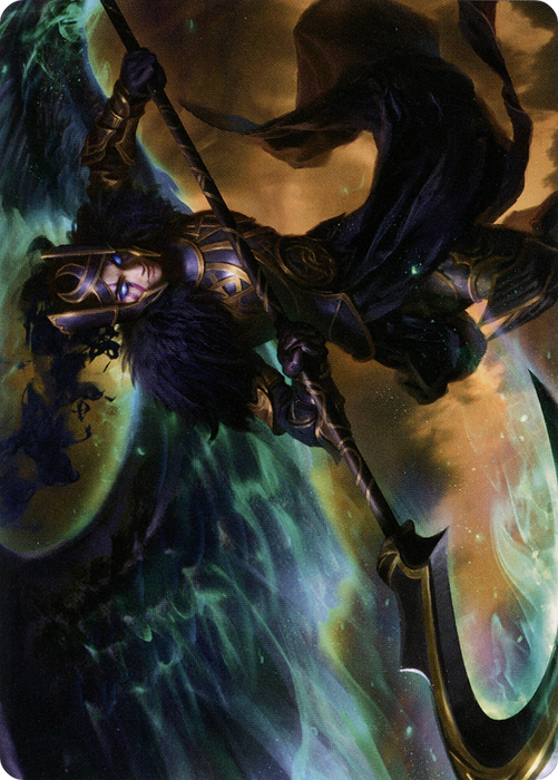 Vengeful Reaper // Vengeful Reaper (AKHM-029) - common (Borderless) - Foil