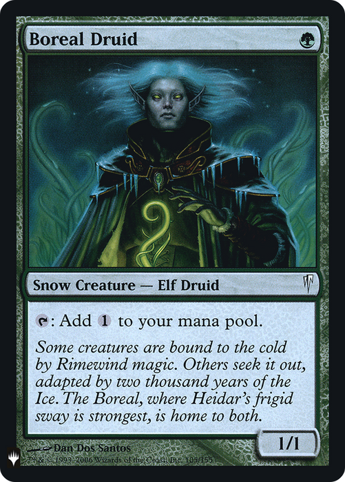 Boreal Druid (LIST-CSP-105) - common - Foil