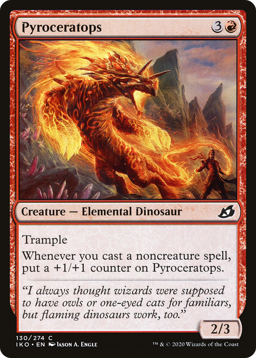 Pyroceratops (IKO-130) - common - Foil