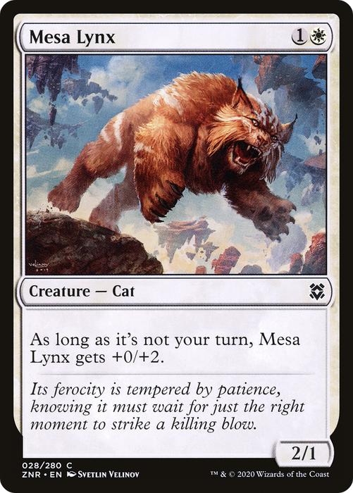 Mesa Lynx (ZNR-028) - common - Foil