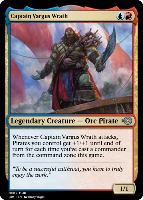 Captain Vargus Wrath (PRM-86282) - uncommon