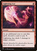 Lightning Axe (JMP-341) - uncommon