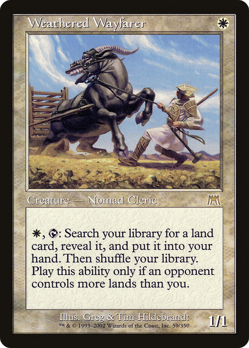 Weathered Wayfarer (ONS-059) - rare - Foil