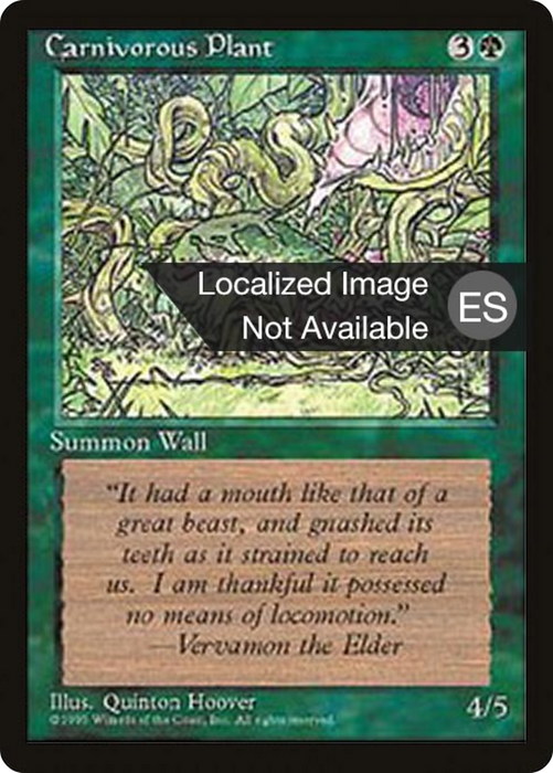 Carnivorous Plant (4BB-235) - common
