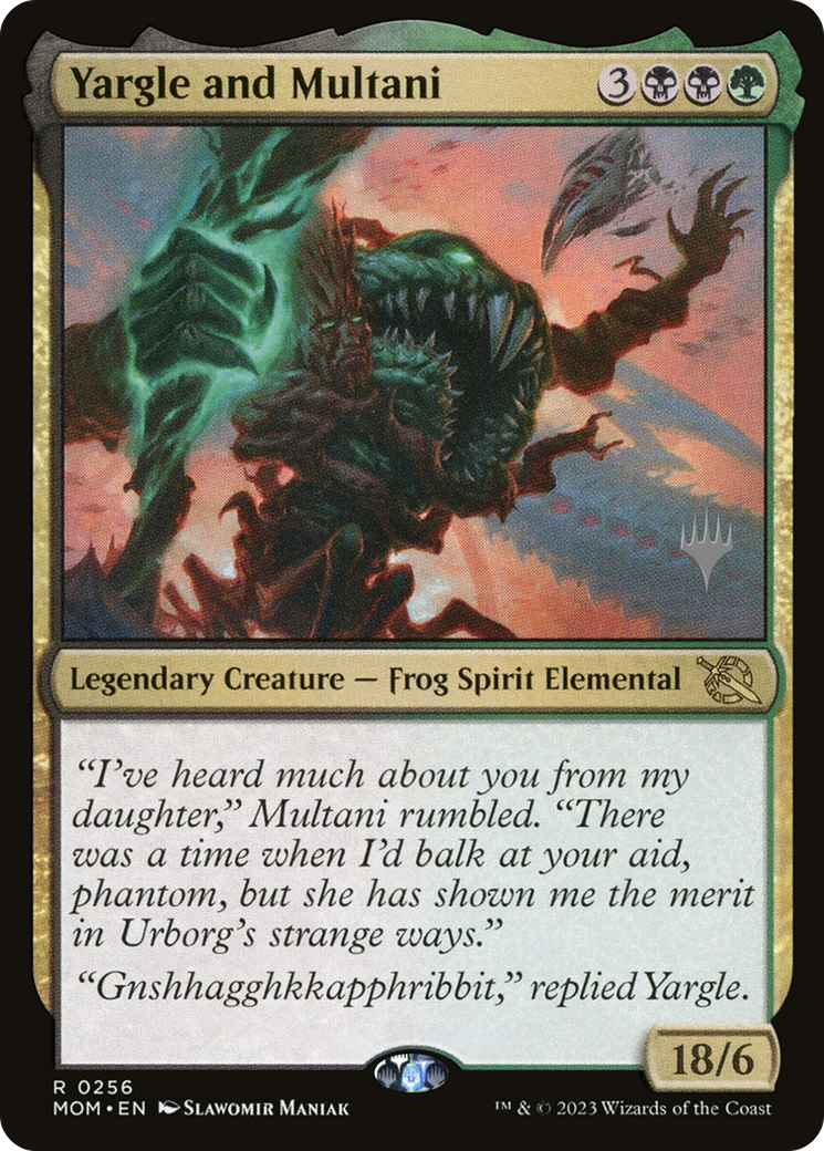 Yargle and Multani (PPMOM-256P) - rare - Foil