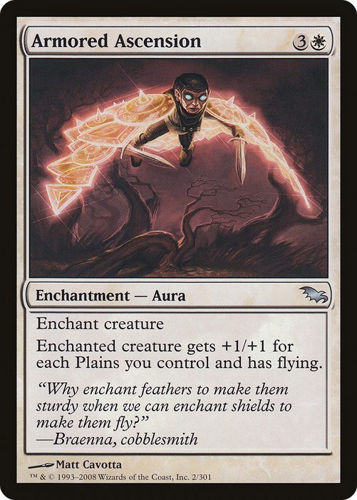 Armored Ascension (SHM-002) - uncommon - Foil
