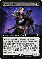 Keen Duelist (C21-369) - rare: (Extended Art)