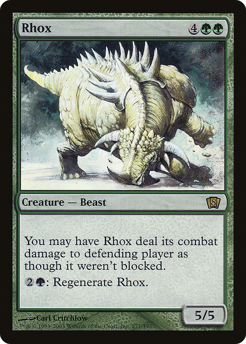 Rhox (8ED-277★) - rare - Foil