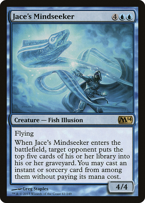 Jace's Mindseeker (M14-061) - rare - Foil