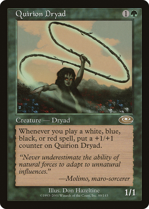 Quirion Dryad (PLS-089) - rare